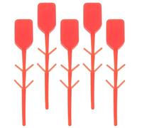 PRETYZOOM 100pcs Fire Extinguisher Security Seal Tags with Easy Fixing Splashproof Plastic Material, Red Anti-tamper Pull Pins for Fire Extinguisher Safety and Secure Facility Protection