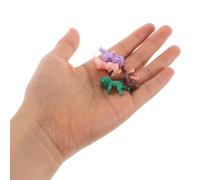 PRETYZOOM 100pcs Mini Plastic Boy Girl for Shower Favors Multicolor Tiny Doll Figurines for Table Scatter Decorations King Cake Charms and DIY Craft Accessories