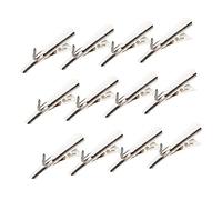 PRETYZOOM 100pcs Multi Purpose Xmas Wreath Clips Mini Alligator Clamps for Garden Decorations Christmas Tree Ornaments Door Hanging Wreaths and Easy to Install Home Supplies