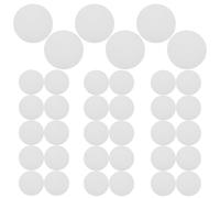 PRETYZOOM 100pcs Quantitative Filter Paper Circles for Laboratory Experiments and Industrial Applications 70mm Diameter Circular Paper with Rapid Liquid Uptake and Efficient Liquid