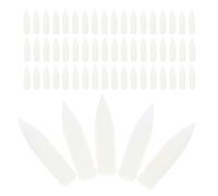 PRETYZOOM 100pcs Soft Head Marker Pen Nibs Replacement Tips 4.0mm X 17mm Universal Acrylic Paint Marker Points for Artists Students Drawing and Calligraphy