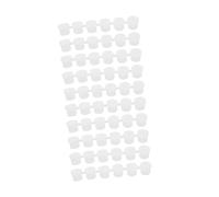 PRETYZOOM 10Pcs 5Ml Empty Paint Pots Strips Plastic Paint Container Cups for DIY Acrylic Watercolor Painting Craft Storage Palettes for Artists and