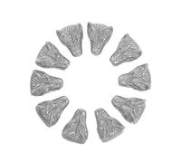 PRETYZOOM 10pcs Antique Wolf Jewelry Making Beads Wolf Loose Beads for DIY Craft Head for Craft Jewelry DIY for Bracelets Stainless Steel Metal Charms Silver