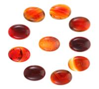 PRETYZOOM 10pcs Cabochons Stone Beads Flatback Stone DIY Jewelry Making DIY Decoration Beautiful Versatile Accessories for Craft Projects