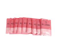 PRETYZOOM 10pcs Disposable Bathing Bag for Bathtub, Bathing Bag, Plastic, White, Lightweight, Disposable, for Bath the Bathtub, Salon