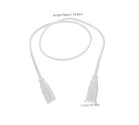 PRETYZOOM 10pcs LED Lamp Connecting Wire Double-ended Replacement Power Cord with Flat Plug for Electrical Appliances Space-saving Design Easy Installation Reliable Performance