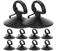 PRETYZOOM 10pcs Mini Silicone Light Bulb Suction Cup Extractor Strong Suction Power High Transparency Removal Tool for High Ceilings and Lamps