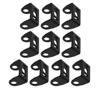 PRETYZOOM 10pcs Motorcycle Extension Light Mount Brackets with Multi Angle Adjustment Holes, Heavy Duty Aluminum Auxiliary Pod Light Bracket for Mountain Crossing and Gravel Road