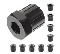 PRETYZOOM 10pcs Mountain Bike Freewheel Removal Tool, Black ABS Shop Repair