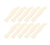 PRETYZOOM 10pcs Plastic Tweezers for Lab Use with Ergonomic Handle and Smooth Round Tips, Designed for Handling Standard Weights from 50mg to 100g in Student Labs and Chemistry Classroom