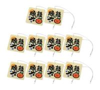 PRETYZOOM 10pcs Silicone Car Fragrance Pendant Hanging Air Freshener Mini Essential Oil Diffuser Car Interior Decor Scented Aroma Ornament for Men Women