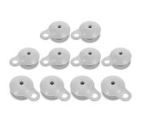 PRETYZOOM 10pcs Solar Cover Reel Attachment Clips Above Ground Pool, Resistant to Moisture Plastic Clamps Preventing Shifting or Sliding, for Commercial Use Pool Cover Fasteners