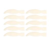 PRETYZOOM 10pcs White Plastic Lab Tweezers Ergonomic Handle and Nonslip Grip for Science Lab and Crafting Projects, Smooth Round-Tipped Edges, Suitable for Standard Weights 50mg to 100g