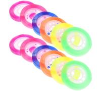 PRETYZOOM 12 Rolls Decorative Colour Tape Rolls for Students DIY Scrapbook and Handbook Use, Thin Bopp Material Adhesive Tape with No Sticky Residue, Can be Torn by Hand, Simple Style