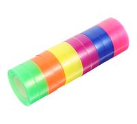 PRETYZOOM 12 Rolls Decorative Wrapping Tape for DIY Crafts, Thin Bopp Tape with No Sticky Residue, Easy to Tear by Hand, for Diary and Handbook Decoration