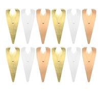 PRETYZOOM 12pcs Book Darts Markers Brass Literature Bookmark with Arrow Shape Comfortable Touch Decorative Page Clips for Reading Books Gift for Graduation Students Friends