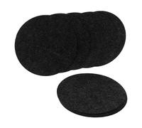PRETYZOOM 12pcs Pan Pads Felt Plate Dividers Creative Pan Pads Round Plate Protectors for Porcelain Ceramic Glass China Storage Container Pot and Protectors Table Mats