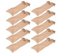 PRETYZOOM 12pcs Polyester Stretchy Wig Caps Elastic Stocking Caps for Women Nude Color Breathable Hair Accessories for Wig Making and Daily Use