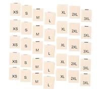 PRETYZOOM 1400pcs Cotton Clothing Tags Sewing Woven Garment Labels Mix Beige Soft Fabric Strips for Clothing Crafting and Apparel Branding