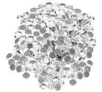 PRETYZOOM 1440pcs Glass Rhinestone Kit for DIY Crafts Hot Melt Flatback Gems, Suitable for Decorating Clothes and Cell Phone Cases, White Colour, Ss4 1.6mm Size
