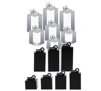 PRETYZOOM 14pcs Acrylic Ring Display Ring Rack Acrylic Elegant Modern Minimalistic Sleek Space Efficient Easy Maintenance for Vendor Booth and Retail Countertop