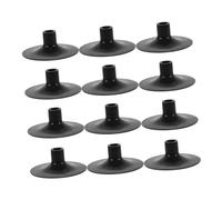 PRETYZOOM 15pcs Bow Arrow Replacement Tips Rubber Suction Cup Arrowheads Safe Archery Broadheads for Outdoor Play and Practice Accessories