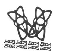 PRETYZOOM 15pcs Ram Phone Mount Holder Bands for Bike and Motorcycle, Universal Silicone Security Straps with Anti-lost Mesh for Bicycle Handlebar Phone Mount Accessories