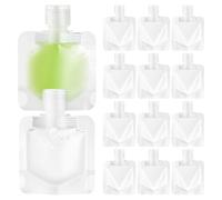 PRETYZOOM 15pcs Repackaging Bag Squeeze Pouches Refillable Travel Pouches Travel Containers for Shampoo Bags