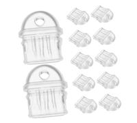 PRETYZOOM 15pcs Transparent Type C Dust Caps Phone Charging Port Protectors Anti-dust Plugs Lightweight PVC Material Compact for Smartphones USB Port Dirt and Liquid Prevention