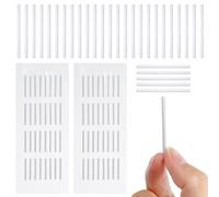 PRETYZOOM 160pcs Small Eyelash Rods Cotton Curling Tools for Home and Store Use Simple Eyelash Bar Tools with Strong Stickiness Safe and Easy for Beginners