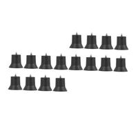 PRETYZOOM 16pcs Grate Foot Pad Gas Range Feet Pads Stable Rubber Kitchen Stove Accessory