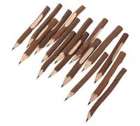 PRETYZOOM 16pcs Household Ballpoint Pens Multi-function Wood Pen 6.68x0.71x0.71inch Portable Lightweight Creative Unique Design Convenient Writing Accessory for Students