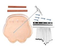PRETYZOOM 17-key Kalimba Thumb Piano African Finger Piano Musical Instrument for Beginners with DIY Assembly Kit, Portable Small Kalimba Suitable for Christmas Birthday