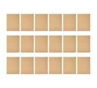 PRETYZOOM 18pcs Braille Writing Paper for Blind People with Enhanced Tactile Experience and Versatile Use, Writing Supplies in Khaki Paper for Schools and Homes, Back to School Decorations