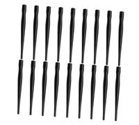 PRETYZOOM 18pcs Comic Stroke Pen Dip Pen Holder Black Plastic Nib Holder for Artists Writers Sketching Calligraphy Writing Supplies