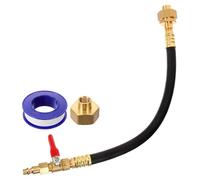 PRETYZOOM 1set Rv Antifreeze Sprinkler Blow Out Fitting Adapter Quick Connect Compressor Attachment for Winterizing Camper and Boat Hose Heavy Duty with Sealing for Water Spraying and Air