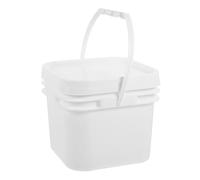 PRETYZOOM 2.5l Paint Bucket with Handle and Lid Pp Material Multipurpose Storage for Pigments, Paints and Chemicals, Practical for Home and Workshop
