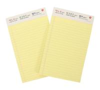 PRETYZOOM 2 Pcs American A5 Tearable Memo Pad Notebook with Quality Paper, Portable and Practical Notepad for Creative Writing and Drawings, for Office Workers and Commuters