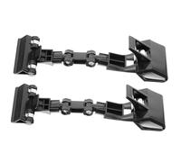 PRETYZOOM 2 Pcs Price Label Stand Display Price Label Clips Adjustable Sign Holder Rotatable Double Sided Design Simple Appearance Plastic Stainless Steel for Retail Stores Clothing Store