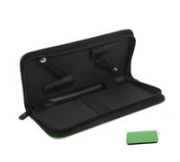 PRETYZOOM 2 Pcs Salon Tools Bag Hairdressing Pouch 8.5x4.7x1.6inch Lightweight Easy to Clean Pu Material Simple Fashionable Design for Hairdressers Convenient Travel