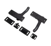 PRETYZOOM 2 Sets Rv Screen Door Latch Kit Left Right Hand Compatible Camper Trailer Motorhome Replacement Part with Easy Installation and Secure Fit