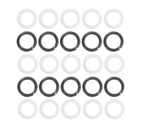 PRETYZOOM 20 Pairs Guitar Tuner Peg Gaskets Portable Spacer Washers for Acoustic and Electric Guitars High Hardness Metal and Plastic Φ4.2 Improving Sound Quality