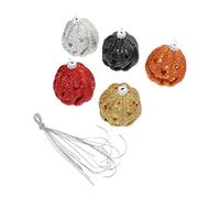 PRETYZOOM 20 Pcs Bubble Face Pumpkin Foams Hanging Pumpkin Fall Decorations Carnival Pumpkin Hanging Halloween Baubles Decoration Halloween Pumpkin Ornaments Small Fake Pumpkin Mini Lanterns