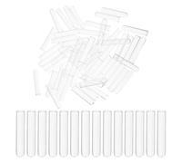 PRETYZOOM 200pcs Glass Durham Tubes for Microbiology Lab Use, Reusable Lab Tubes Versatile Laboratory Functions, for Classroom Experiments and Fermentation Tests