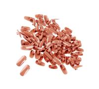 PRETYZOOM 200Pcs Manicure Training Fake Nail Tips Large Quantity Abs Practice Nail Art Model for Beginners DIY Styles