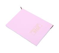 PRETYZOOM 2026 A5 Weekly Planner Notebook, Starlight Pink Thin Design, Personal Time Management Organizer with Weekly Yearly Calendar, for Students and Work Scheduling