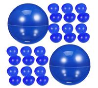 PRETYZOOM 20pcs Blue Plastic Prize Draw Balls for Events and Parties, Easy to Use Organizational Aid Gaming Number Spheres for Fun Group Activities