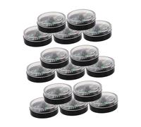 PRETYZOOM 20pcs Compass Backpack Tiny Compass Emergency Kits Outdoor Direction Guide Small Button Survival Compact Plastic Climbing Button