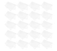 PRETYZOOM 20Pcs Double-Sided Iron on Fusible Interfacing Patch 20Cm X 30Cm Heat Bond Fabric Adhesive for Sewing, Press-On Lightweight Heat Melt Film for Clothing and Patchwork