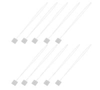 PRETYZOOM 20pcs Long Needle Threaders Threading Aid for Hand Sewing Embroidery and Crafting Multipurpose Wire Loop Tool for Yarn Floss Thick and Easy Use